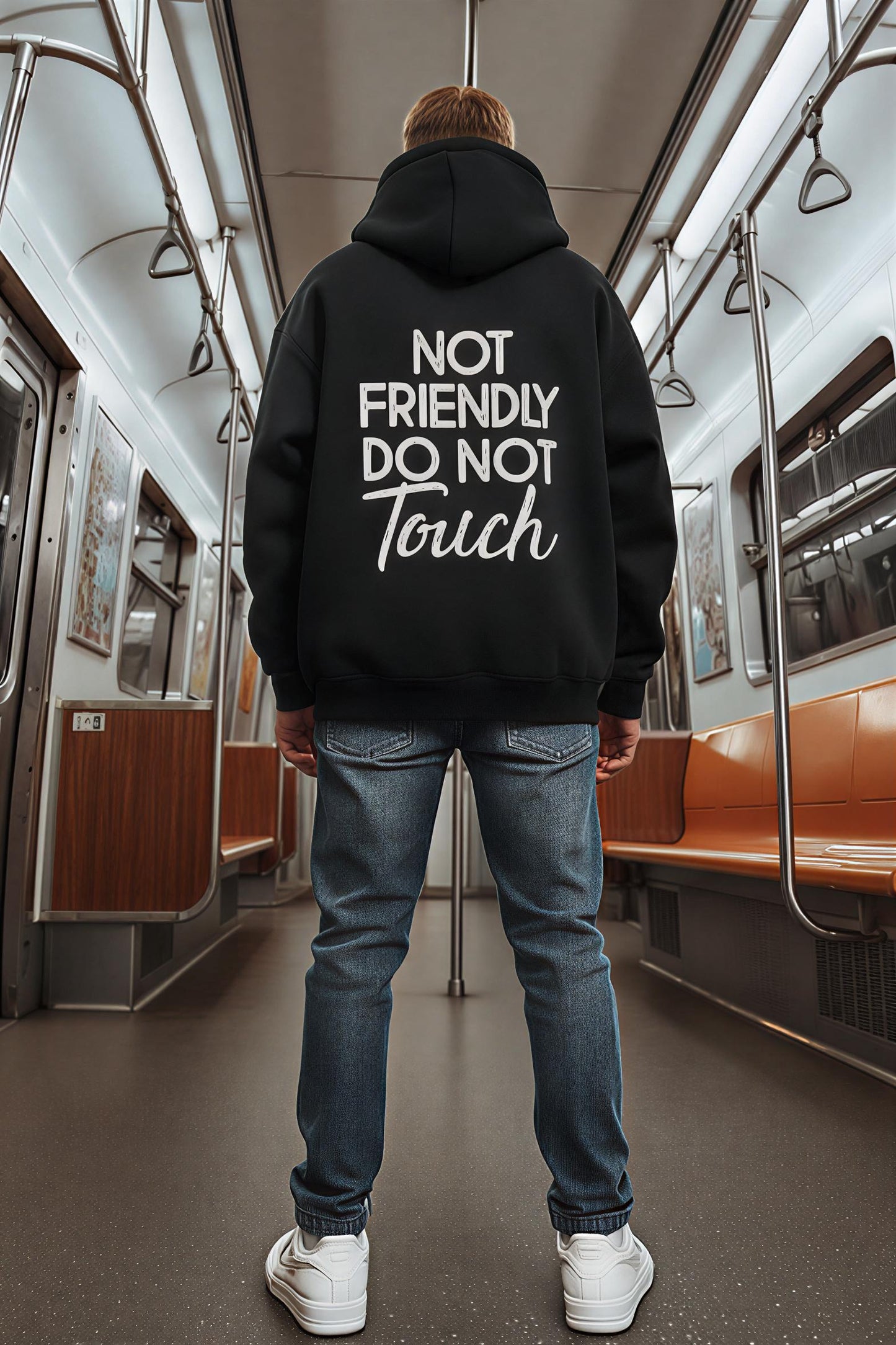 Hoodaryn Not Friendly Hoodie